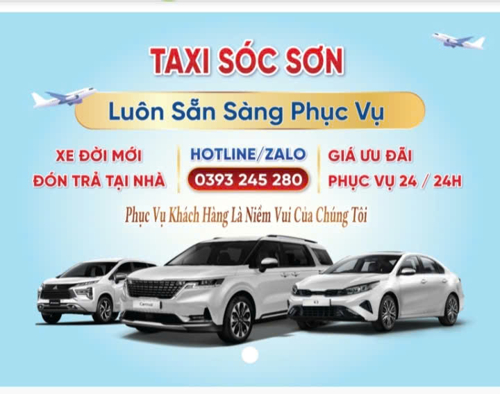 Taxi Sóc Sơn 039 324 5280